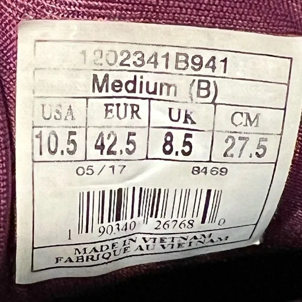 BROOKS Shoes Womens Size 10.5 M Launch 4 Beet Purple Running Sneakers